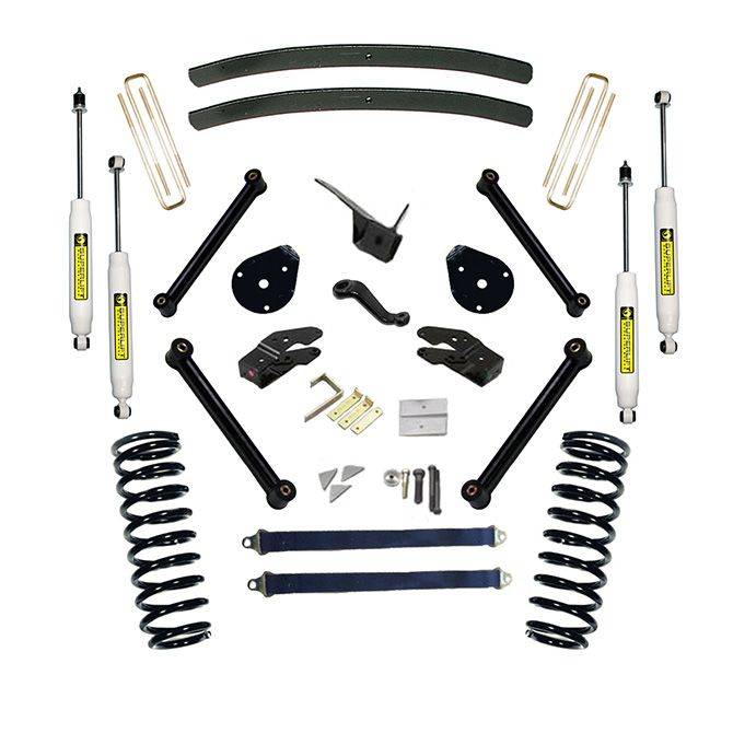 K336 | 5 Inch Dodge Suspension Lift Kit w/ Shadow Shocks