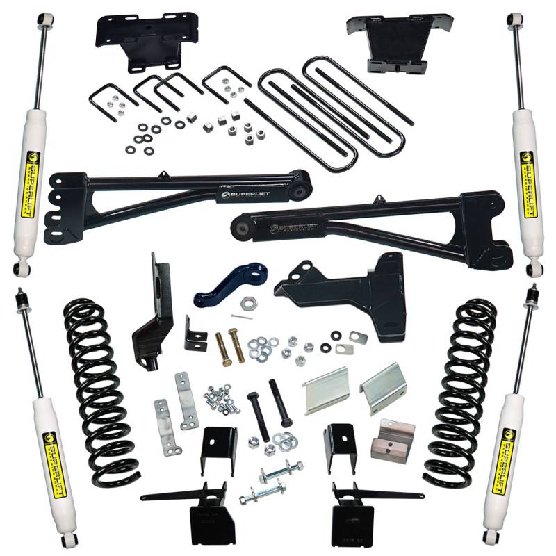 K169 6 Inch Ford Suspension Lift Kit w/ Superide Shocks