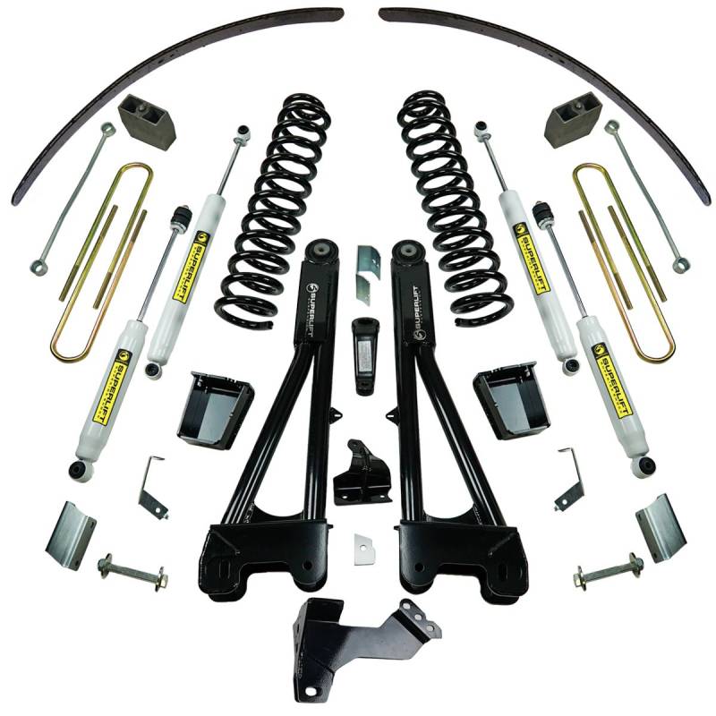 K991 8 Inch Ford Suspension Lift Kit w/ Superide Shocks