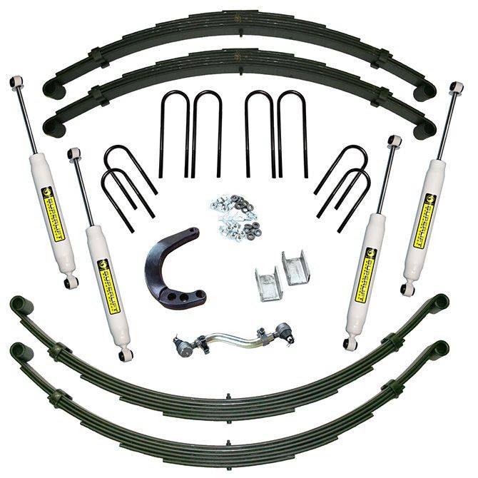 K424 | 8 Inch GM Suspension Lift Kit w/ Shadow Shocks