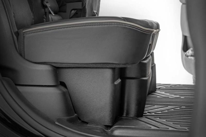 dodge ram under seat storage