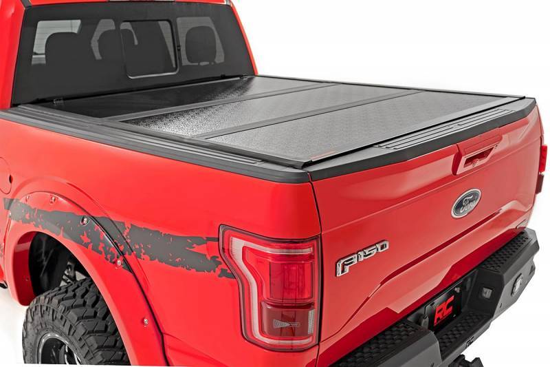 47220550 | Ford Low Profile Hard Tri-Fold Tonneau Cover (15-20 F150 | 5 ...