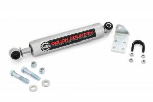 Rough Country Suspension - 8732030 | N3
  Steering Stabilizer | 4-6 Inch Lift | Chevy/GMC 1500 (99-06 & Classic)
