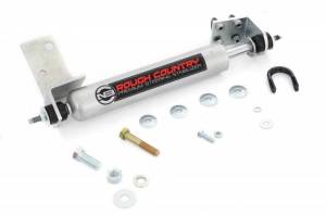 Rough Country Suspension - 8732630 | GM N3 Steering Stabilizer