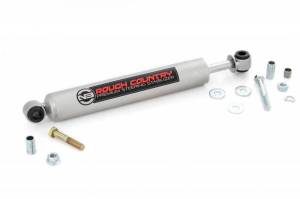 Rough Country Suspension - 8731130 | GM 2500HD/3500HD Steering Stabilizer