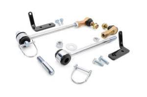 Rough Country Suspension - 1146 | Jeep Front Sway-bar Disconnects | 3.5-6in (Wrangler JK, Wrangler JL)