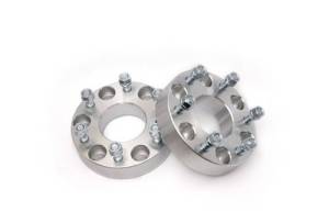 Rough Country - 1101 | 2-inch GM Wheel Spacers (Pair, Aluminum)