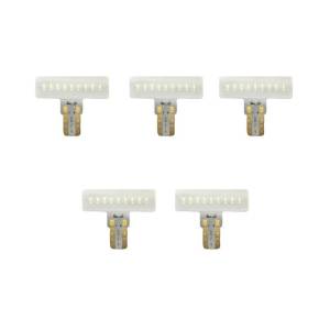 Recon Truck Accessories - 264280AMX | Recon 5 Piece Kit 3-Watt Cab Light Bulbs LED in Amber (1999-2016 F250, F350 Super Duty)