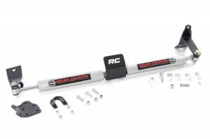 Rough Country Suspension - 8749530 | N3
  Steering Stabilizer | Dual | 2-8 Inch Lift | Ram 2500 (10-13)/3500 (10-12)
  4WD
