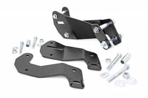 Rough Country - 110600 | Jeep Front Control Arm Relocation Kit (07-18 JK Wrangler)