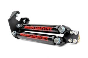 Rough Country Suspension - 87307 | Dual  Steering Stabilizer | 4-6.5 Inch Lift | Jeep Wrangler YJ 4WD (87-95)