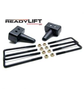 ReadyLIFT Suspensions - 66-2053 | ReadyLift 3 Inch Rear Block & U Bolt Kit  (2004-2020 F150 Pickup 4WD)
