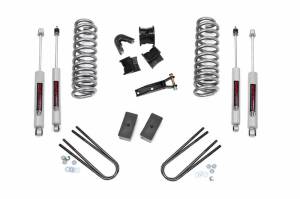 Rough Country Suspension - 410.20 | 2.5 Inch Ford Suspension Lift Kit w/ Premium N3 Shocks