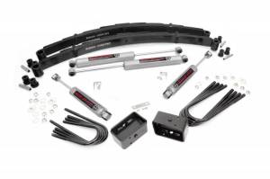 Rough Country Suspension - 10030 | 4 Inch GM Suspension Lift Kit w/ Premium N3 Shocks