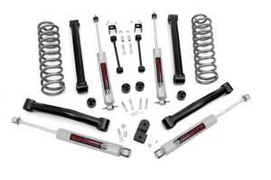 Rough Country - 632.20 | Rough Country 3.5 Inch Suspension Lift Kit w/ Premium N3 Shocks (1993-1998 ZJ Grand Cherokee V8 Models)