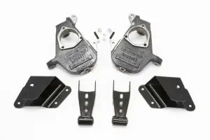 McGaughys Suspension Parts - 11004 | McGaughys 2 Inch Front / 4 Inch Rear Lowering Kit 1999-2006 GM Truck 1500 2WD/4WD All Cabs 17"+Wheels
