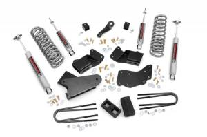 Rough Country Suspension - 51530 | 4 Inch Ford Suspension Lift Kit w/ Premium N3 Shocks