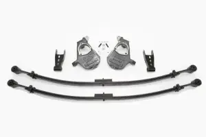 McGaughys Suspension Parts - 93042 | McGaughys 2 Inch Front / 4 Inch Rear Lowering Kit 1999-2006 GM Truck 1500 2WD All Cabs | 16 Inch + Wheels