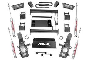 Rough Country Suspension - 477.20 | 4 Inch Ford Suspension Lift Kit w/ Premium N3 Shocks