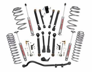 Rough Country Suspension - 61220 | 2.5 Inch Jeep X Series Suspension Lift Kit w/ Premium N3 Shocks (6 Cyl)