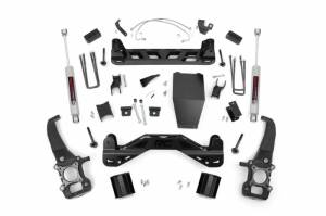 Rough Country - 54720 | 4 Inch Ford Suspension Lift Kit w/ Premium N3 Shocks