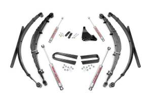 Rough Country Suspension - 50130 | 4 Inch Ford Suspension Lift Kit w/ Premium N3 Shocks