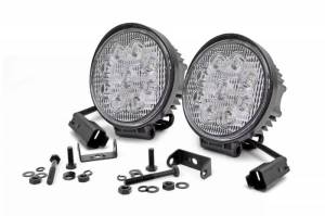 Rough Country Suspension - 70804 | 4-inch LED Round Lights