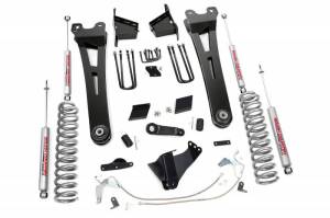 Rough Country Suspension - 540.20 | 6 Inch Ford Suspension Lift Kit w/ Premium N3 Shocks (Diesel Engine, With Overloads