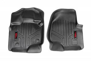 Rough Country - M-5151 | Rough Country Floor Mats Front For Ford F-150 (2015-2023) / Raptor (2017-2020) | Front Row Bucket Seats