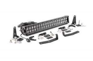 Rough Country - 70645 | Nissan 20in LED Bumper Kit | Black Series (16-21 Titan XD)