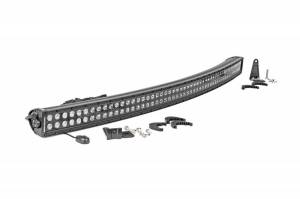 Rough Country - 72950BL | 50-inch Curved Cree LED Light Bar - (Dual Row | Black Series)