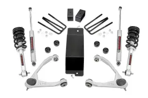 Rough Country Suspension - 27731 | 3.5in GM  Suspension Lift Kit w/Upper Control Arms | N3 Struts and Shocks (07-13 1500  PU 4WD) 