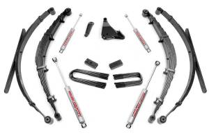 Rough Country Suspension - 49730 | 6 Inch Ford Suspension Lift Kit w/ Premium N3 Shocks