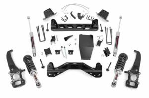 Rough Country Suspension - 54623 | 6 Inch Ford Suspension Lift Kit w/ Lifted Struts, Premium N3 Shocks