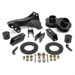 ReadyLIFT Suspensions - 66-2726 | ReadyLift 2.5 Inch Front Leveling Kit With Track Bar Bracket (2011-2024 F250, F350 Super Duty)