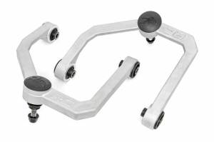 Rough Country - 83401A | Rough Country Forged Upper Control Arms For Nissan Titan | 2004-2021 | 2-3 Inch Lift, Aluminum