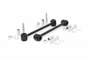 Rough Country Suspension - 1134 | Jeep Rear Sway-bar Links | 2.5-4in Lifts (07-18 Wrangler JK)