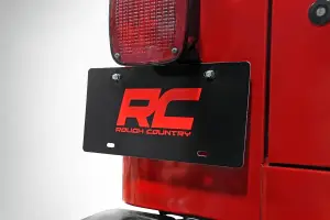 Rough Country - 10510 | Jeep License Plate Adapter (97-06 Wrangler TJ)
