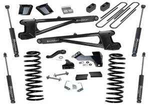 SuperLift - K989 | Superlift 6 inch Suspension Lift Kit with Shadow Shocks (2011-2016 F250, F350 Super Duty 4WD | Diesel)