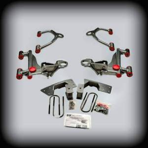 DJM Suspension - DJM2806-34 | DJM Suspension 3 Inch Front / 4 Inch Rear Lowering Kit (2005-2014 Tacoma 2WD)