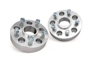 Rough Country - 10085 | Rough Country 2 Inch Wheel Spacers For Jeep Gladiator JT (20-22) / Wrangler 4xe (2021-2023) / Wrangler JL (2018-2023) | 5x5.0" Bolt