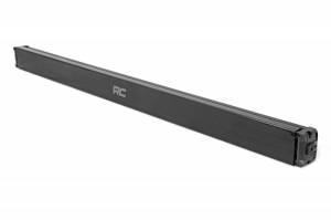 Rough Country - 70950BDA | 50-inch Cree LED Light Bar - (Dual Row | Black Series w/ Amber DRL)