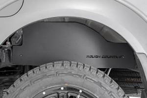 Rough Country - 4300 | Nissan Frontier Steel Rear Wheel Well Liners (05-21 | Crew Cab)