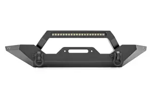 Rough Country - 10595 | Jeep Full Width Front LED Winch Bumper (87-06 Wrangler YJ/TJ)