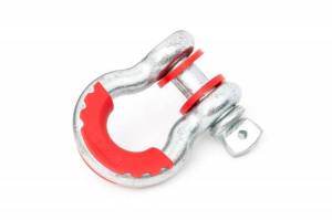 Rough Country - RS102 | D-Ring Isolators [Red | Pair]