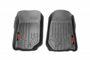 Rough Country - M-60200 | Heavy Duty Floor Mats [Front] - (97-06 Jeep Wrangler TJ)