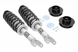 Rough Country - 358.23 | Rough Country 2.5 Inch Lift Kit For Ram 1500 4WD | 2012-2023 & Classic | Lifted N3 Struts
