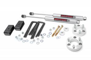 Rough Country - 74530 | Rough Country 3 Inch Lift Kit For Toyota Tacoma 2/4WD | 2005-2023 | Front No Struts (Aluminum Spacer), Rear N3 Shocks