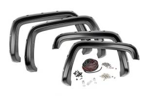 Rough Country - F-C11511 | Chevrolet Pocket Fender Flares w/Rivets (15-22 Colorado - 5' Bed)