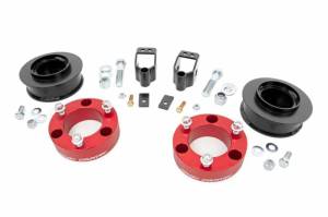 Rough Country - 762RED | 3in Toyota Suspension Lift Kit (03-09 4-Runner 4WD w/X-REAS | RED)